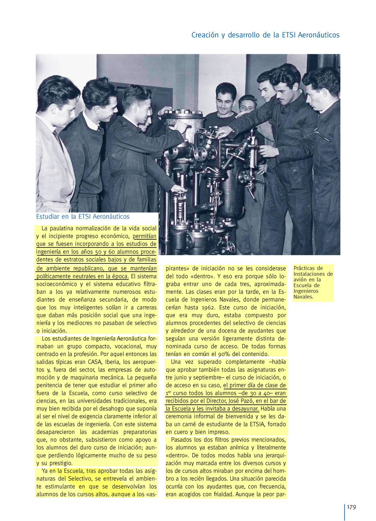 Portada 75 aniversario Ingeniería Aeronáutica en España