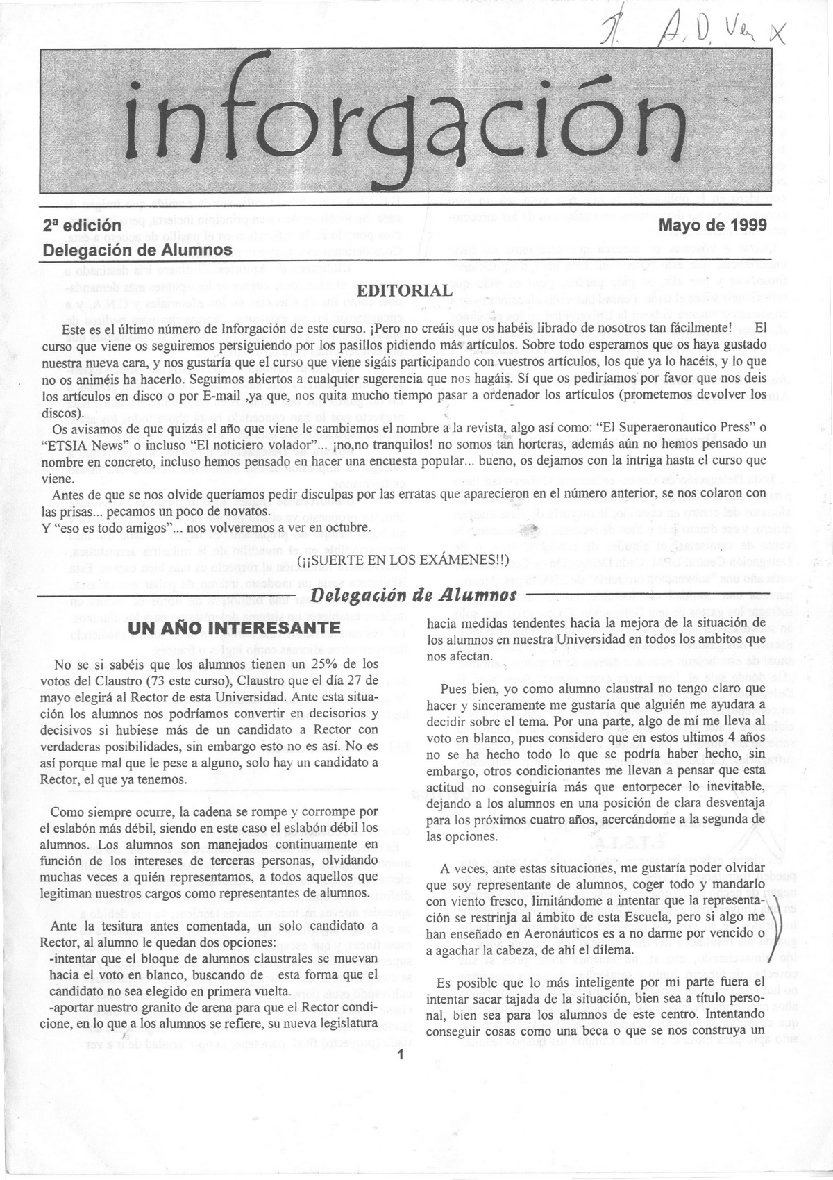 Inforgacion Núm. 11 Bis