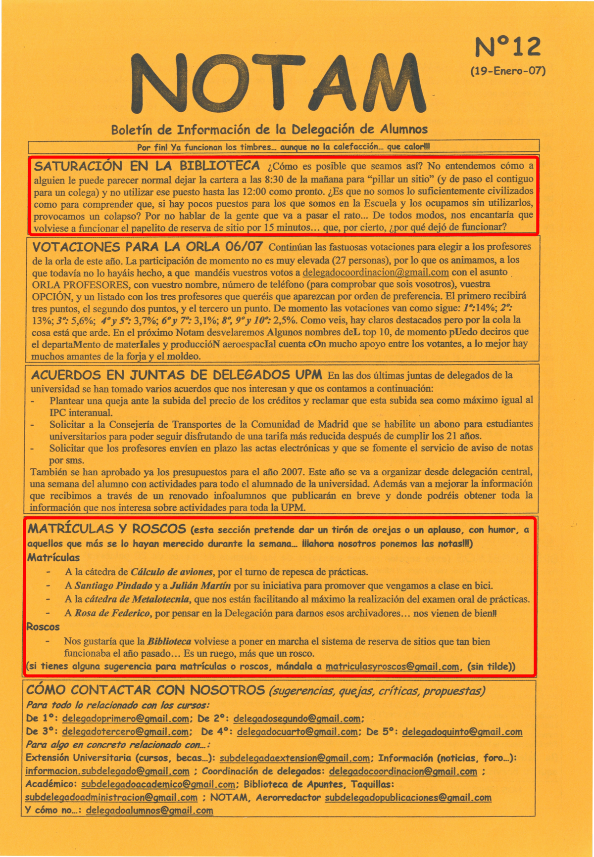 Portada Revista notam Núm. 12