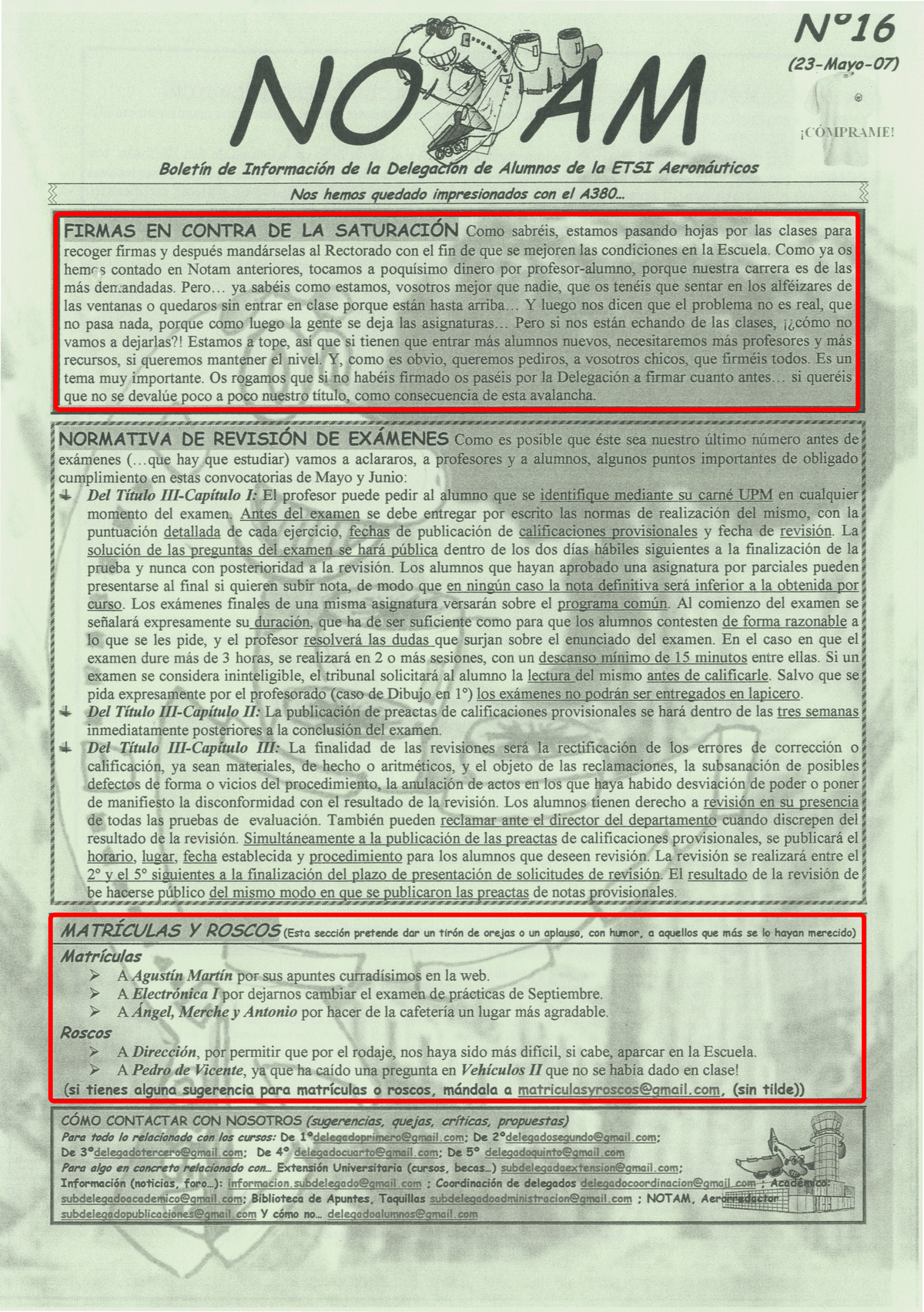 Portada Revista notam Núm. 16