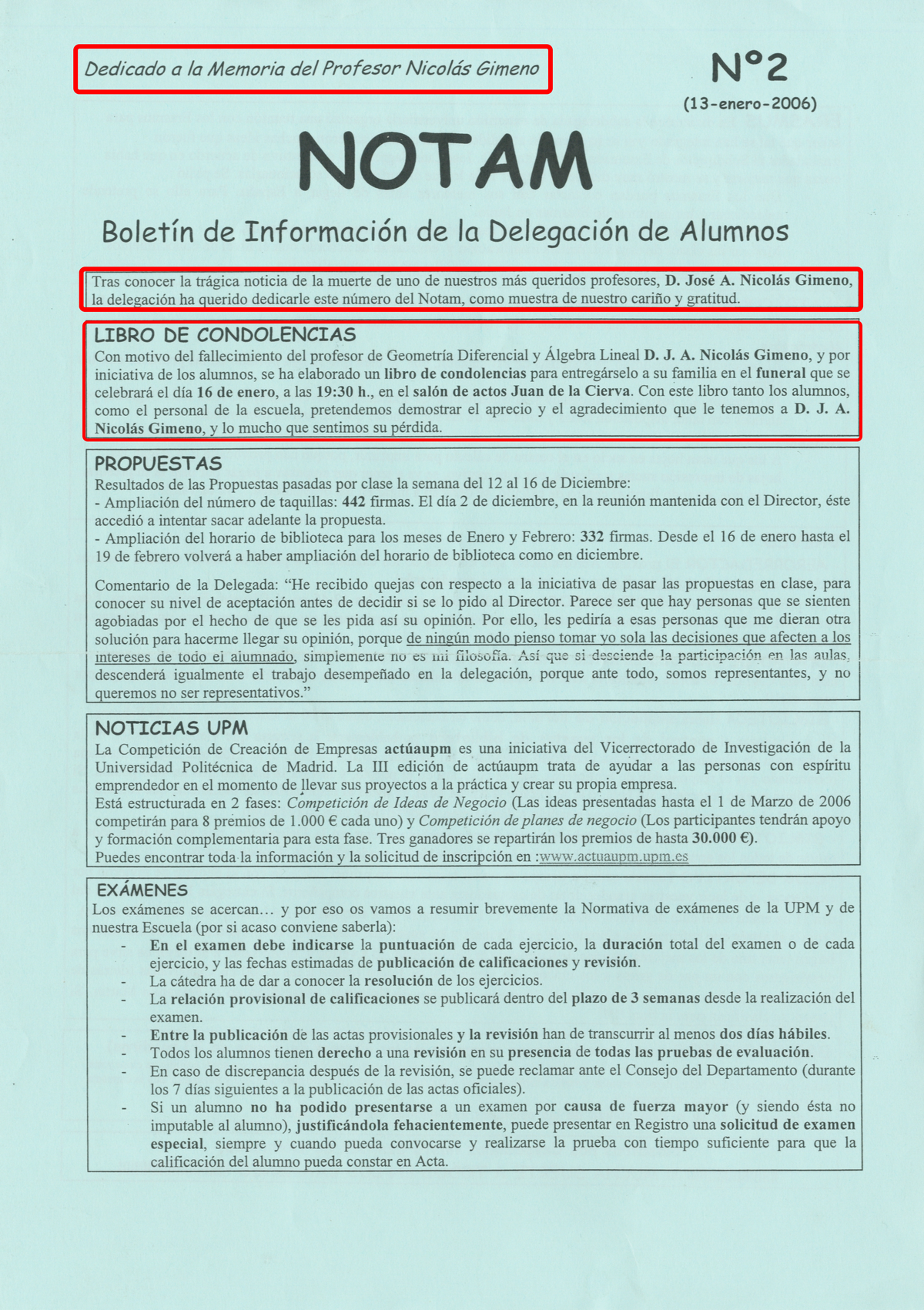Portada Revista notam Núm. 2