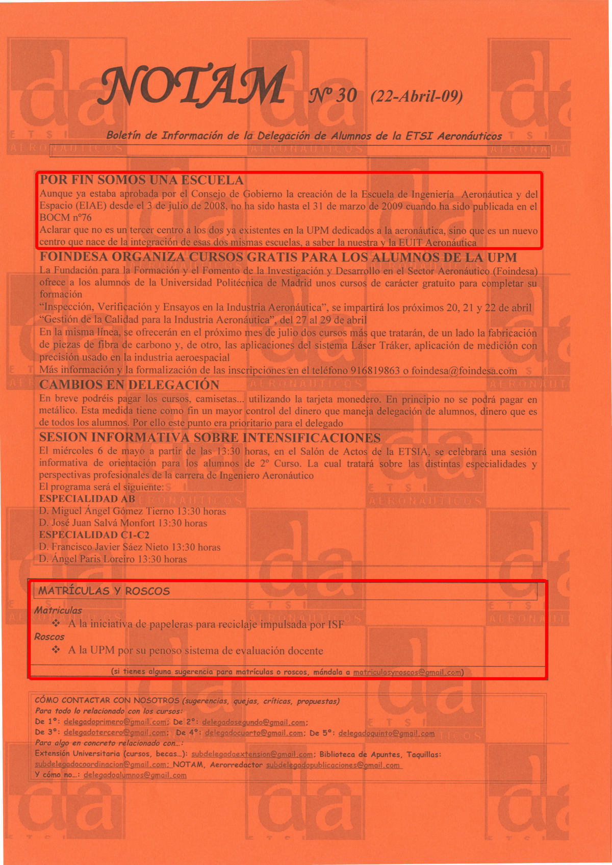 Portada Revista notam Núm. 30