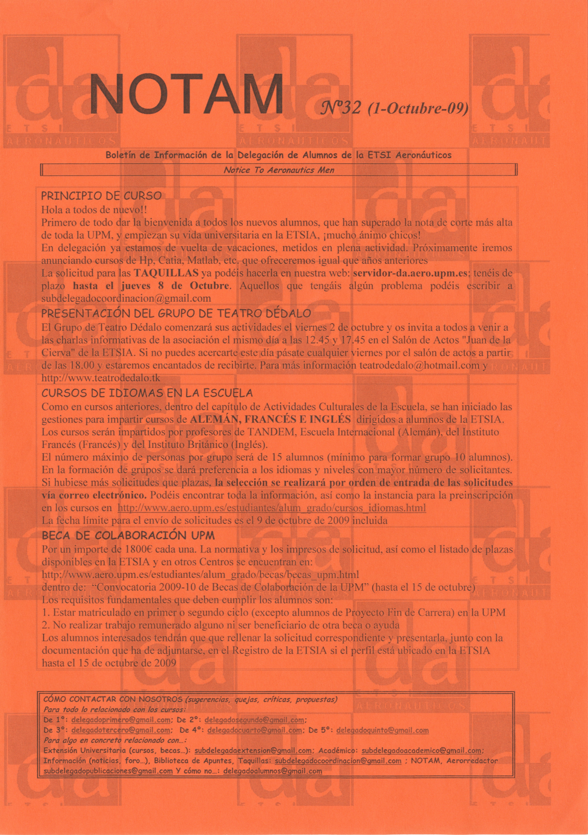 Portada Revista notam Núm. 32
