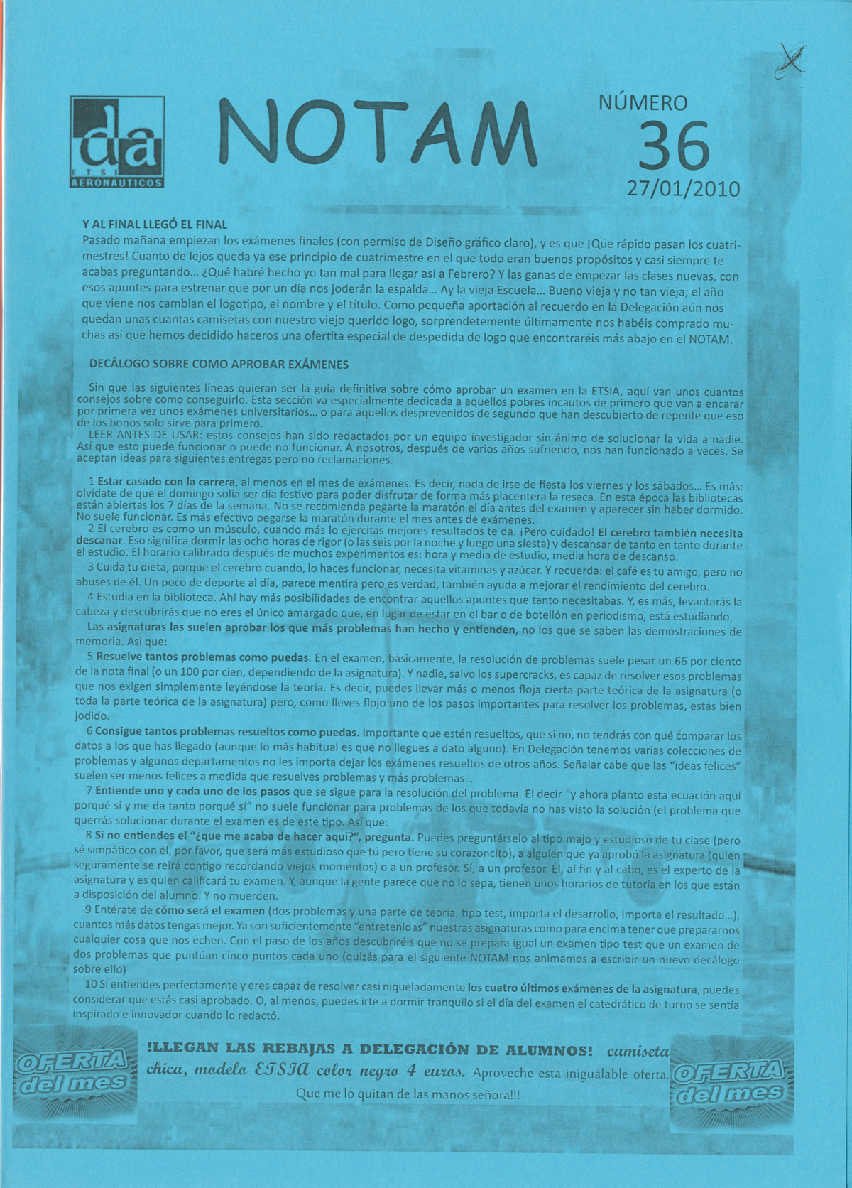 Portada Revista notam Núm. 36
