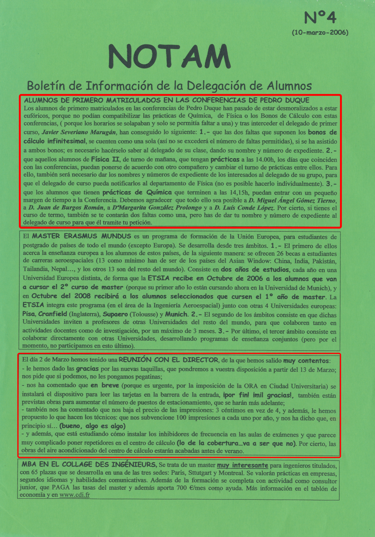 Portada Revista notam Núm. 4