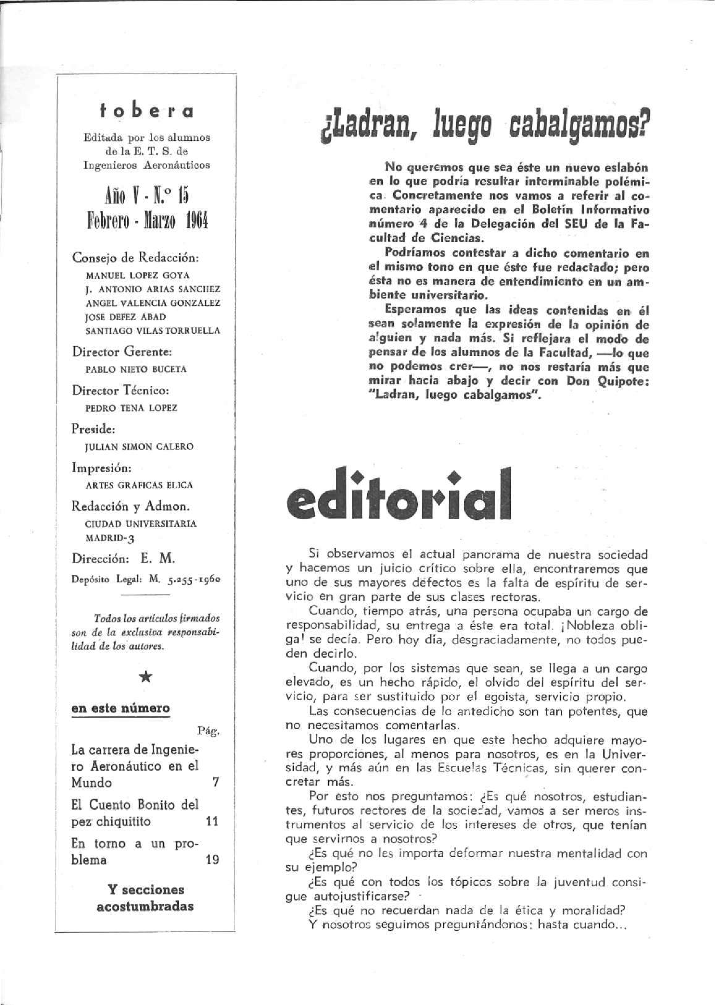 Tobera Núm. 15 - Pág. 0