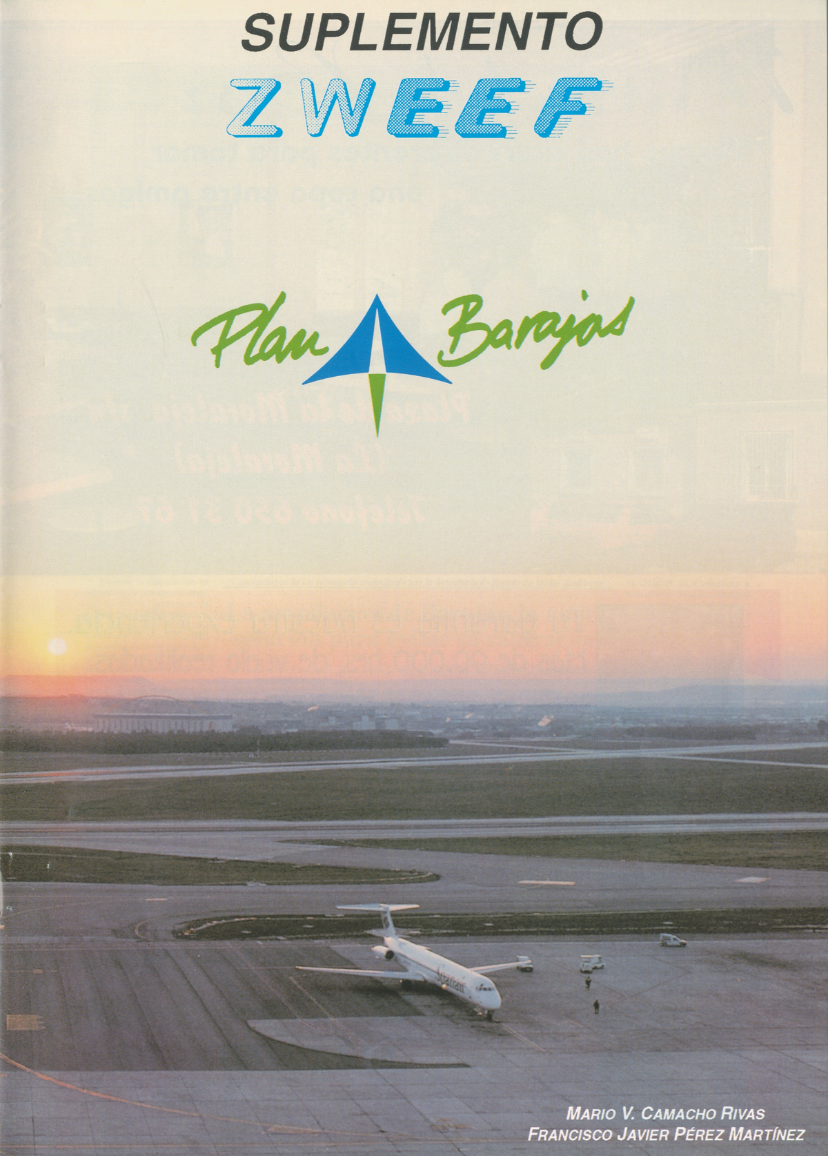 Portada Revista Zweef. Plan Barajas